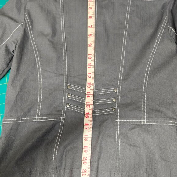 Jean jacket - grey stretch - Picture 5 of 7